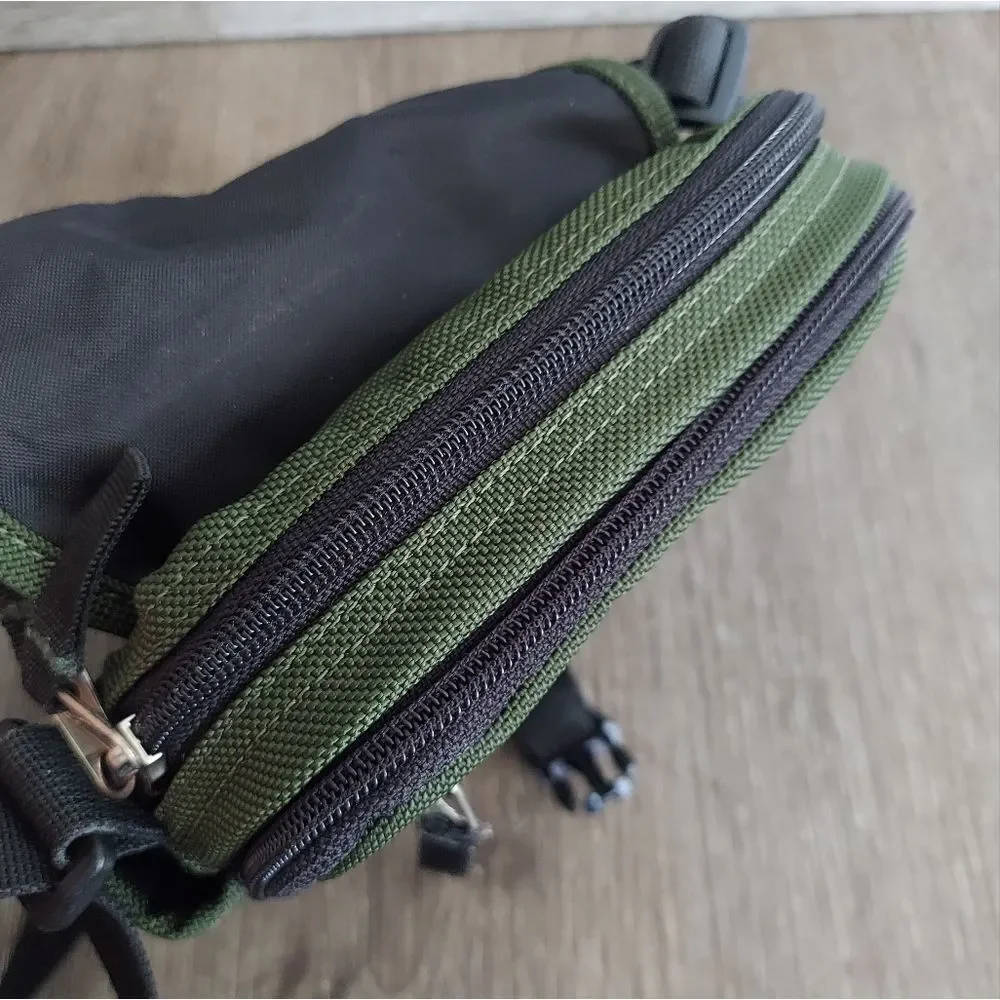 Eddie Bauer Green Crossbody Bag / Travel Bag
